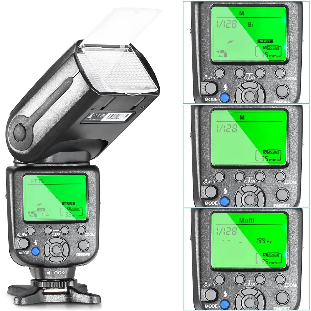 Neewer NW 565 EXN I TTL Вспышки с флэш отказов диффузор для Nikon D4 D3s D3x D300s и всех других