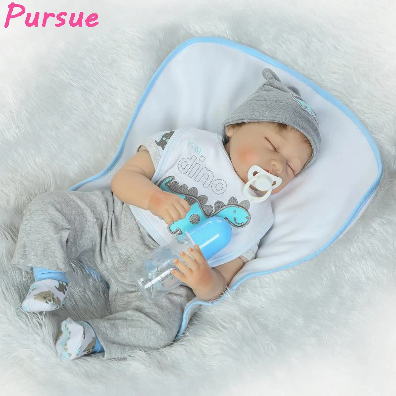 Pursue 55cm Adora Real Baby Doll Newborn Lifelike Silicone Reborn Toddler Dolls for Sale bebe reborn menino silicone realista