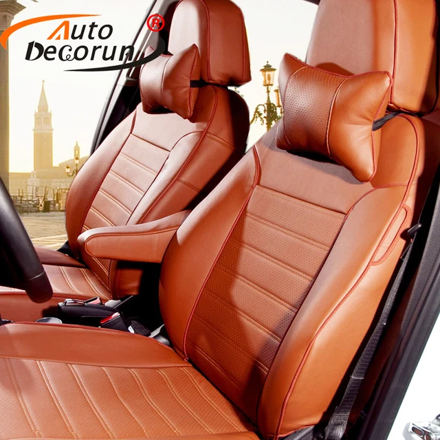 AutoDecorun PU leather Custom fit seat covers for Buick Encore 2017
