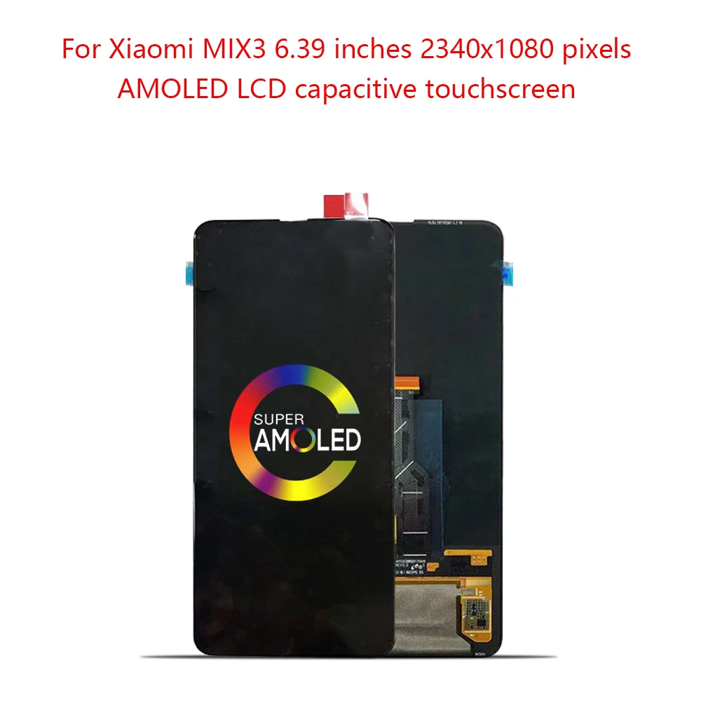 Оригинальный 6 39 &quotдисплей для XIAOMI Mi Mix 3 ЖК дисплей сенсорный экран с рамкой