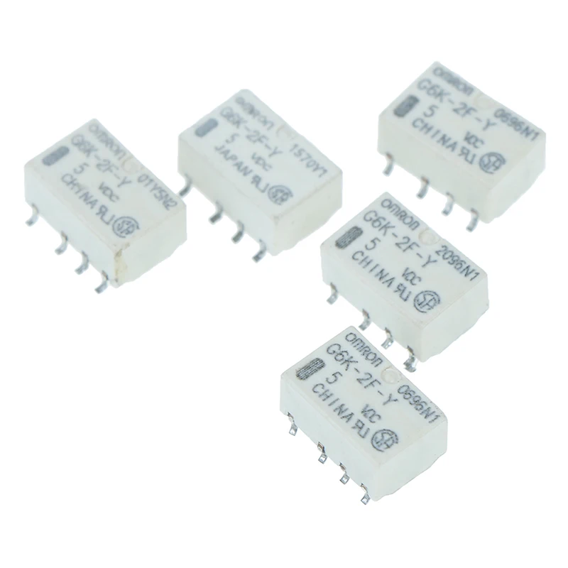 5 или 10 шт. SMD G6K-2F-Y реле сигнала 8PIN для Omron Реле DC 5V 10*6,5*5 мм