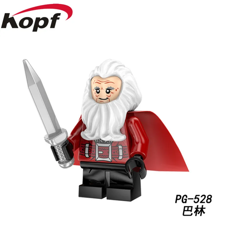 PG532 Одиночная Властелин колец образование балин Торин бимех Bilbo действие Baggins строительные блоки детский подарок игрушка