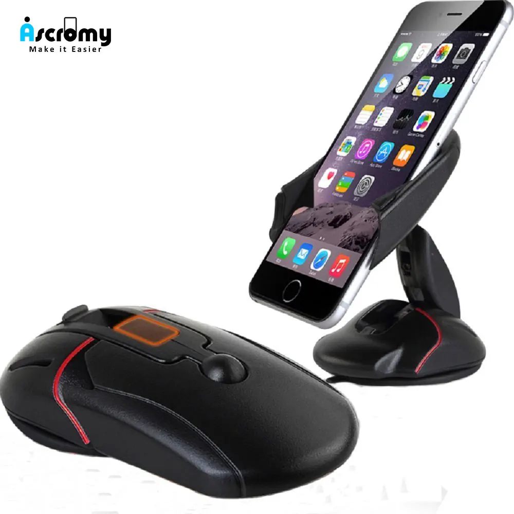 Ascromy Universal Car Mount Phone Holder Support For Xiaomi Redmi Note 7 iPhone X XS Max XR 8 Plus 6 6S Smartphone Stand Bracket (1)