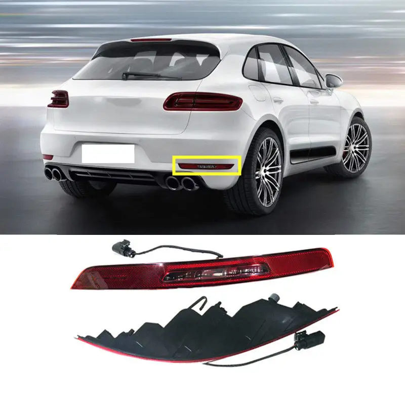 

For Porsche macan 2014-2017 Right Rear fog lamp + Reflection cover