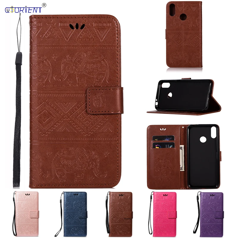Huawei Honor 8C Case Cover for Huawei Honor 8C C8 Flip PU Leather Wallte Phone Bags