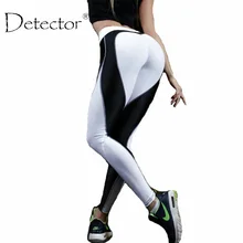 Detector женские белые черные спортивные штаны с высокой талией для йоги, фитнеса, тренировок, весенние леггинсы, зимние женские штаны для бега