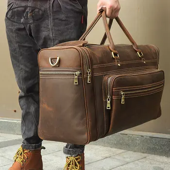 

J.M.D 2019 New Arrival 100% Men's Cow Leather Messenger Shoulder Bag Handbags Travel Bags 7317B