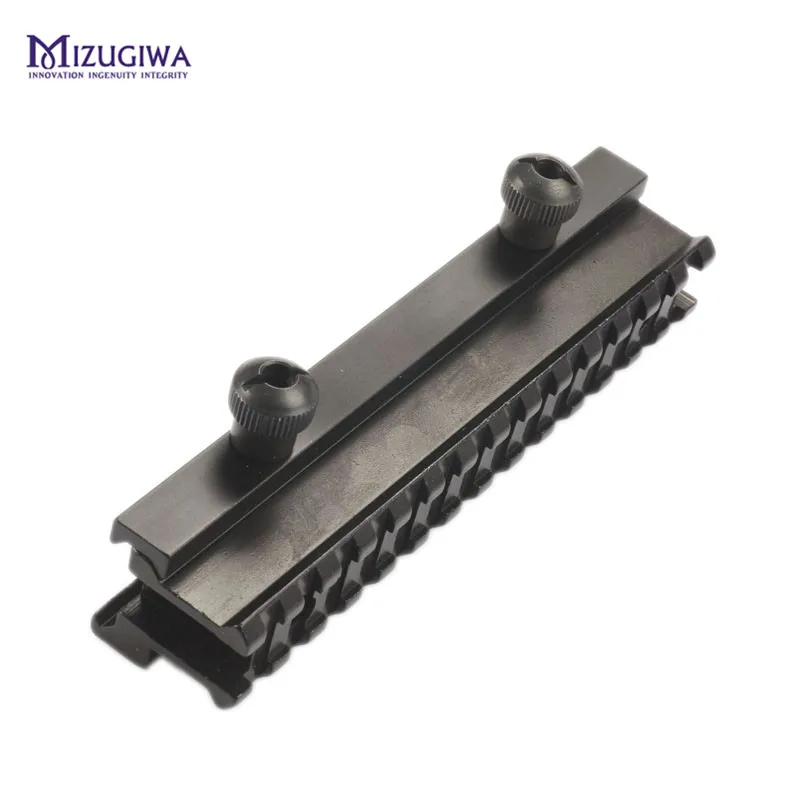 MIZUGIWA AR الناهض جبل ويفر Picatinny رفيعة انظر الظهور 20mm مع 13 فتحات ويفر Picatinny القضبان شقة أعلى بندقية مسدس MIZUGIWA AR الناهض جبل ويفر Picatinny رفيعة انظر الظهور 20mm مع 13 فتحات ويفر Picatinny القضبان شقة أعلى بندقية مسدس