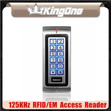 125 кГц ID/EM металлический корпус RFID считыватель контроля доступа двери с 1000 пользователей клавиатуры пароль, автономный считыватель контроля доступа