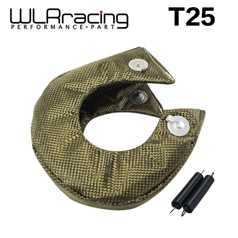 WLR RACING-T25/T28 GT25 GT28 GT30 GT35 TURBO/Турбокомпрессор Полный титановый тепловой щит/обертывание одеяло WLR1302-2T