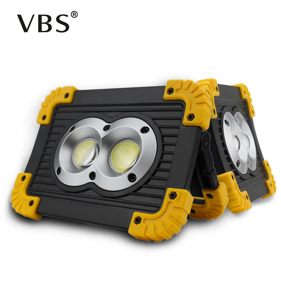 Goedkoop Super Helderheid Led Flood Light Outdoor Spotlight Outdoor Waterdichte IP44 20 w USB Oplaadbare Draagbare Spotlight COB Werklamp