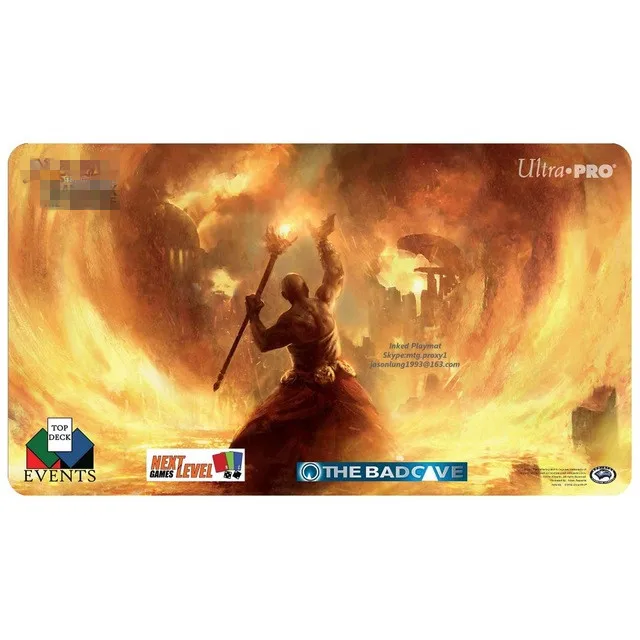 Ограниченная серия Высокое качество Grand Prix Мельбурн MGT Настольные игры карты Playmat 2 мм Толщина