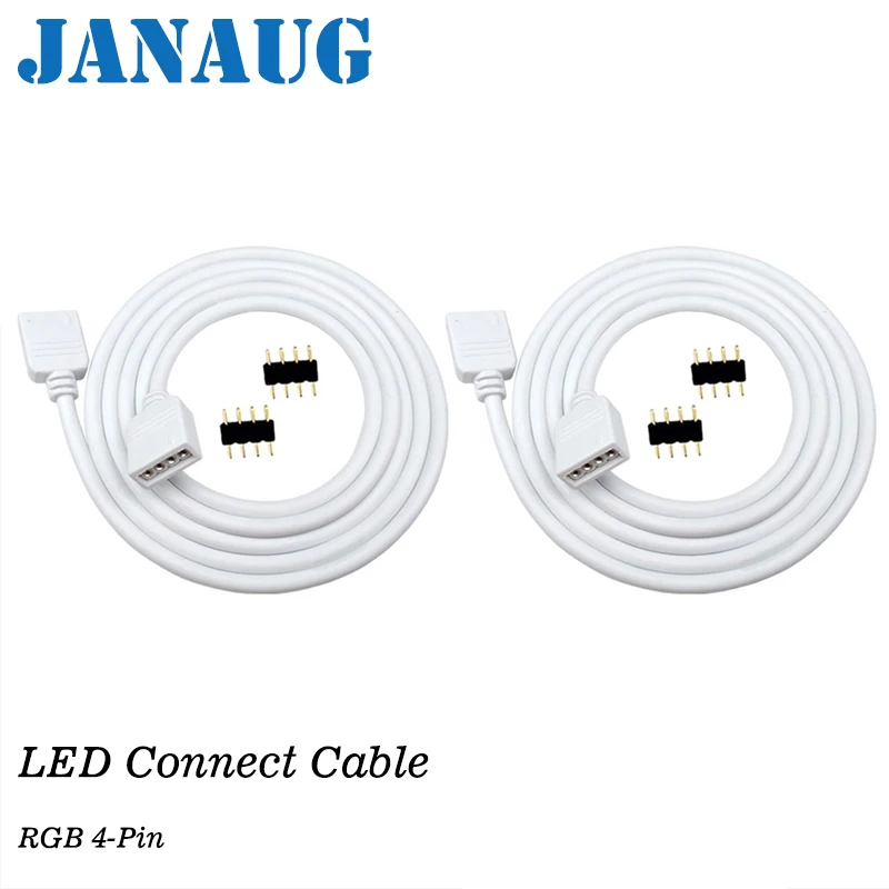 

1 meters Extension Cable 4Pin LED Strip Connector LED Ribbon Cable Cord for SMD 5050 LED Stripe Lights