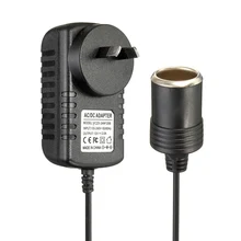 AC 100-240V К DC 12 V/2A AU/US/UK/EU зарядное устройство адаптер питания прикуриватель розетка дорожное настенное зарядное устройство конвертер для автомобиля