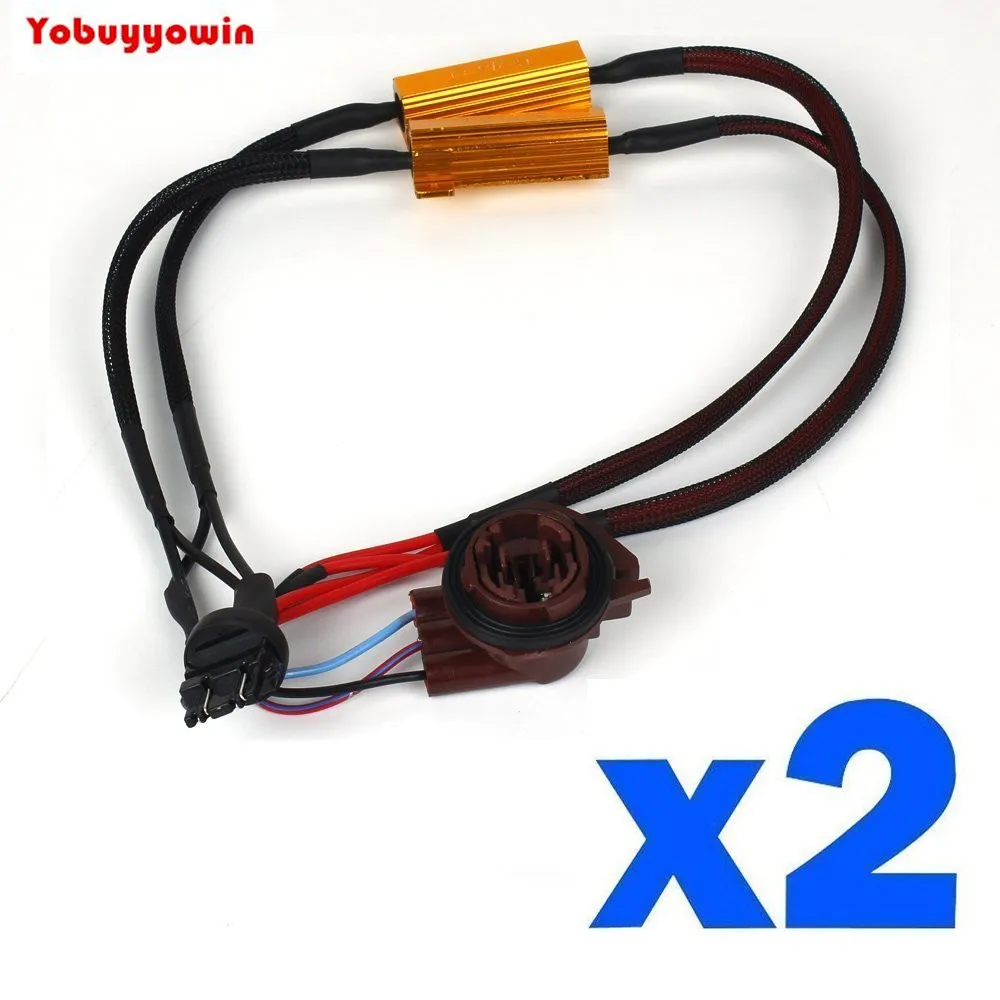 50W 6Ohm 3057 3157 3457 4157 LED Load Resistors for Turn Signal Lights (Fix Hyper Flash Warning Cancellor) | Автомобили и