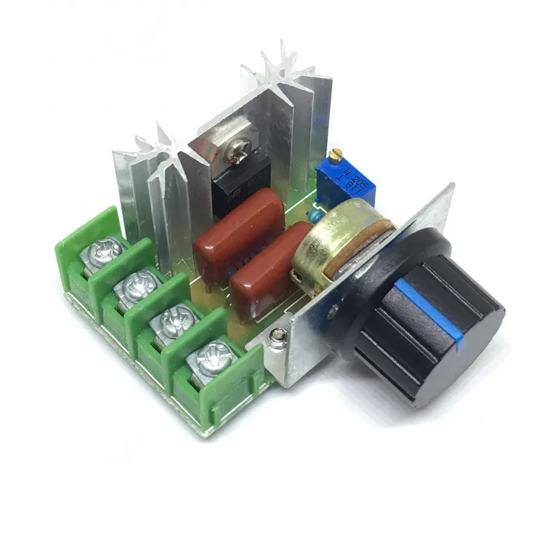 

1pcs AC 220V 2000W SCR Voltage Regulator Dimming Dimmers Speed Controller Thermostat