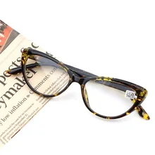 Модные очки для чтения «кошачий глаз», Женская леопардовая оправа, мужские ультралегкие женские очки по рецепту+ 1,0 1,5 2,0 2,5 3,0 3,5