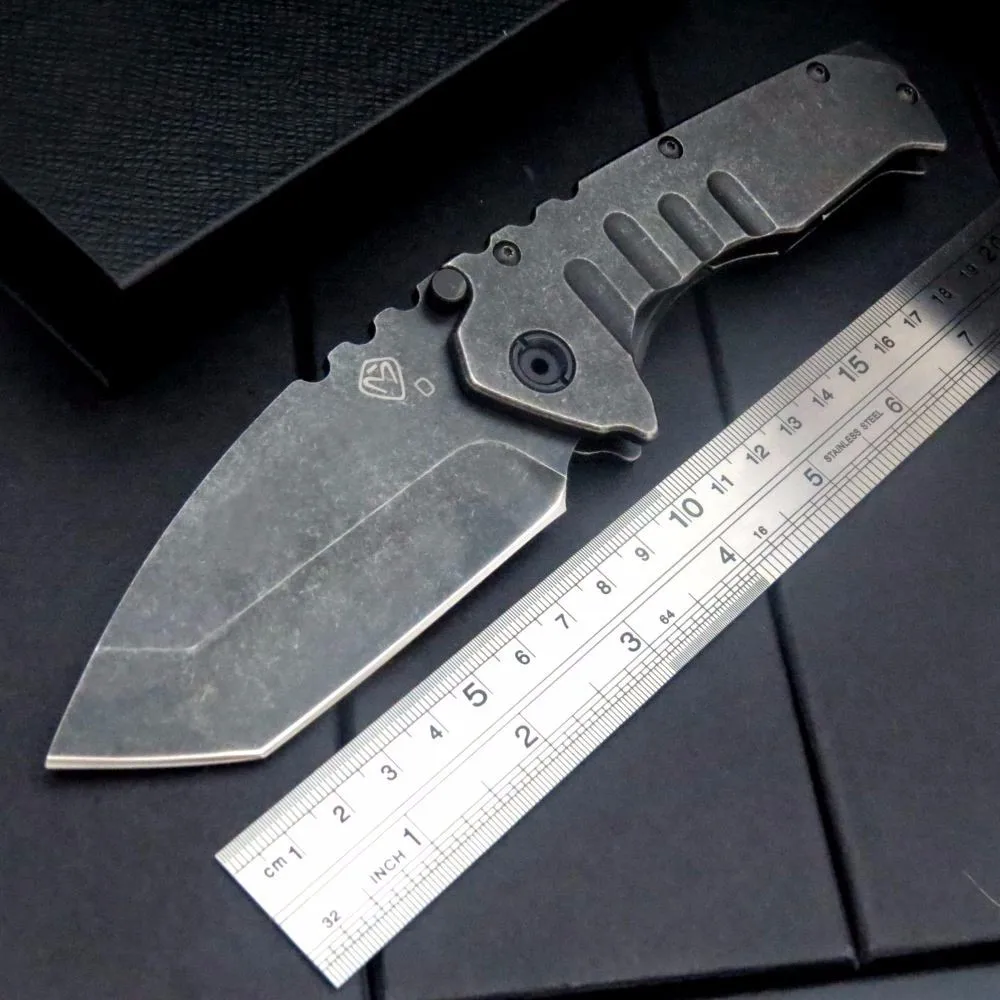 Top quality . MDF-10 folding knife Stonewash Steel 10 Blade ... Top quality . MDF-10 folding knife Stonewash Steel 10 Blade ...