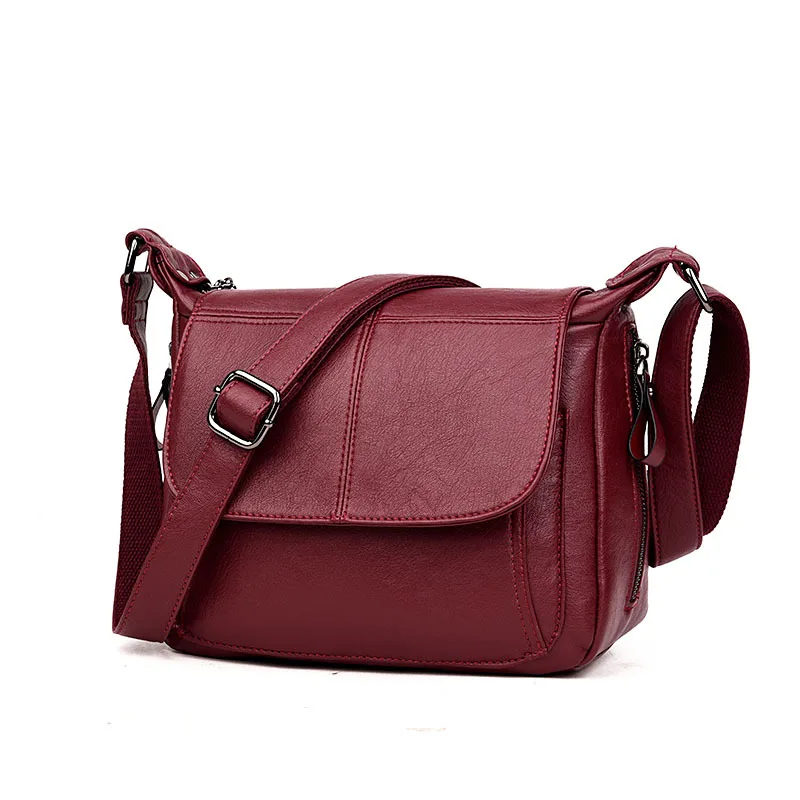 

Leather women's bag fall/winter shoulder bag diagonal bag handbag