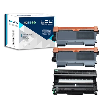 

LCL TN-27J DR-22J TN27J DR22J (3-Pack Black) Toner Cartridge Compatible for Brother HL-2215 2235 2220 2225 2230 2240 2242D 2250