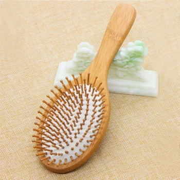 

Styling Hair Care Wooden Massager Combs Hair Vent Bamboo Brushes
