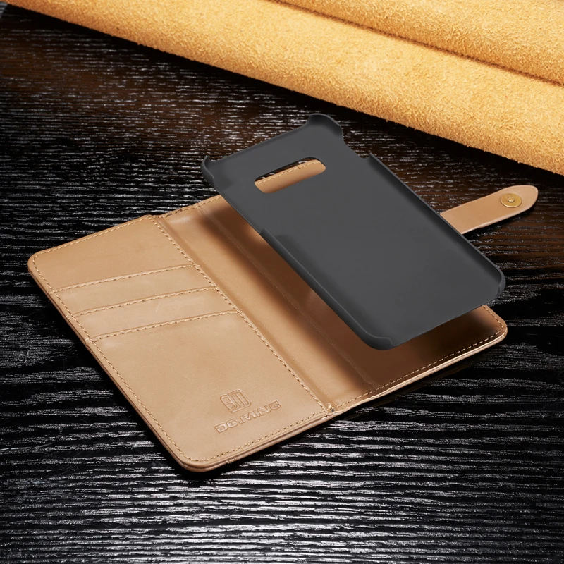 S10 Роскошный чехол для Samsung Galaxy 5G S10E Lite S9 8 Plus кожаный с откидной крышкой Магнитный 2