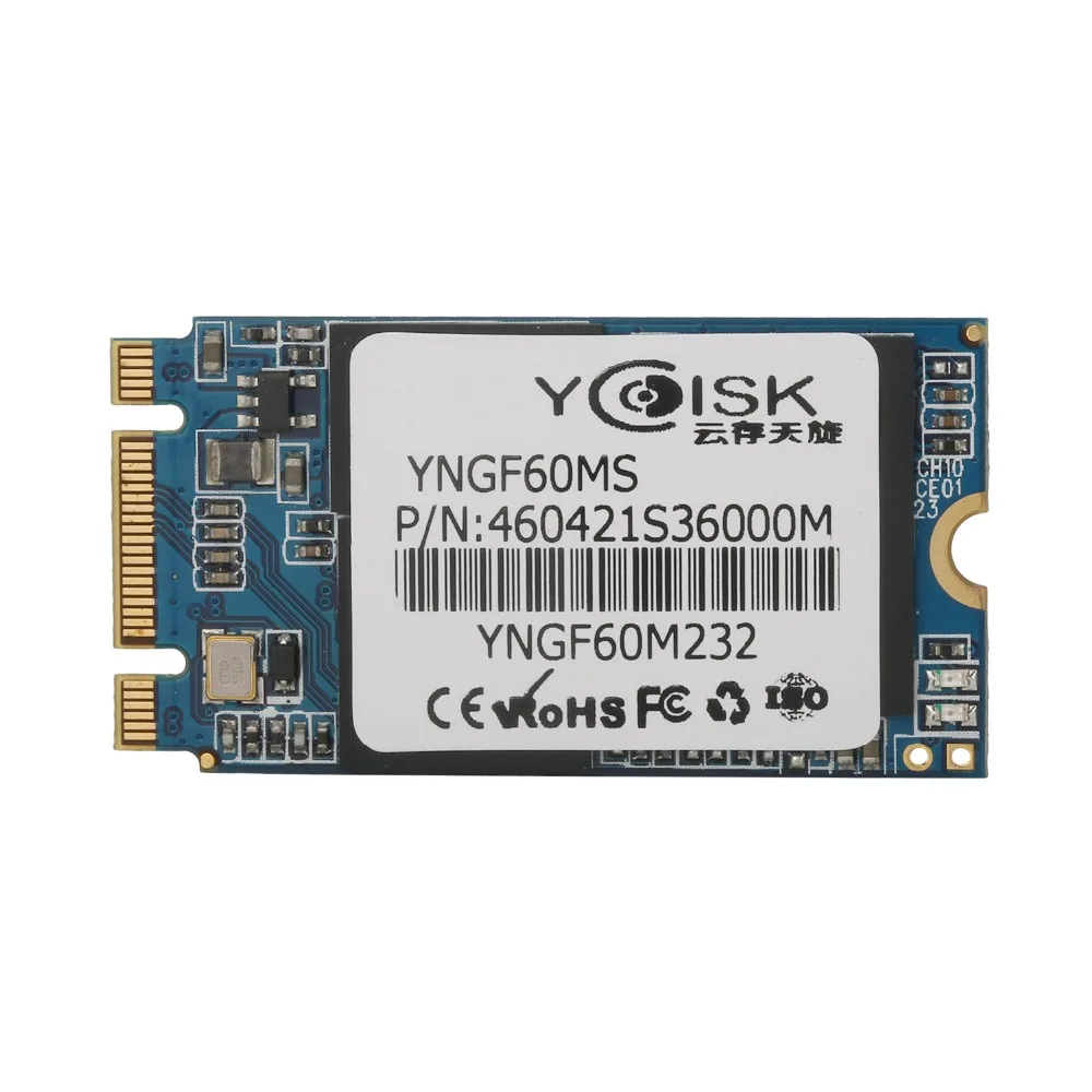 

Goldendisk YCdisk Serial 32GB NGFF M2 2280 SATA III 6Gb/s Solid Satate Disk Internal for ultrabook,super pc,mini pc