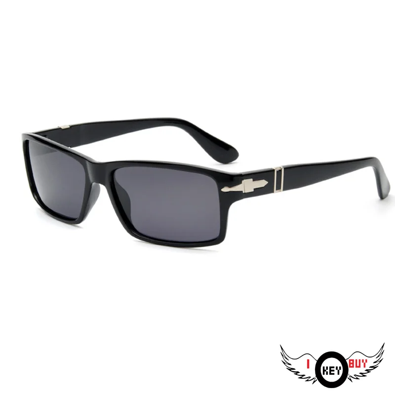 Высокое качество I Key купить ретро солнцезащитные очки водителя вождения поляризованные американский фильм PC линзы очки солнцезащитные очки черный