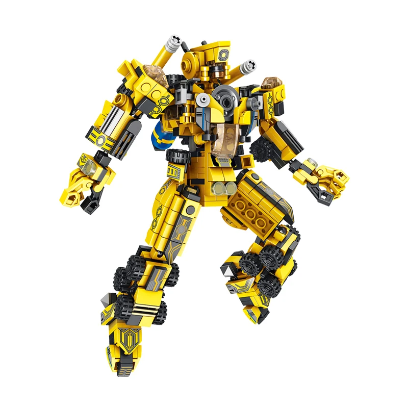

633008 12 In 1 Legoings Transformation Engineering Vehicle Military DIY Model Building Blocks Kit Education Toys Children Gift