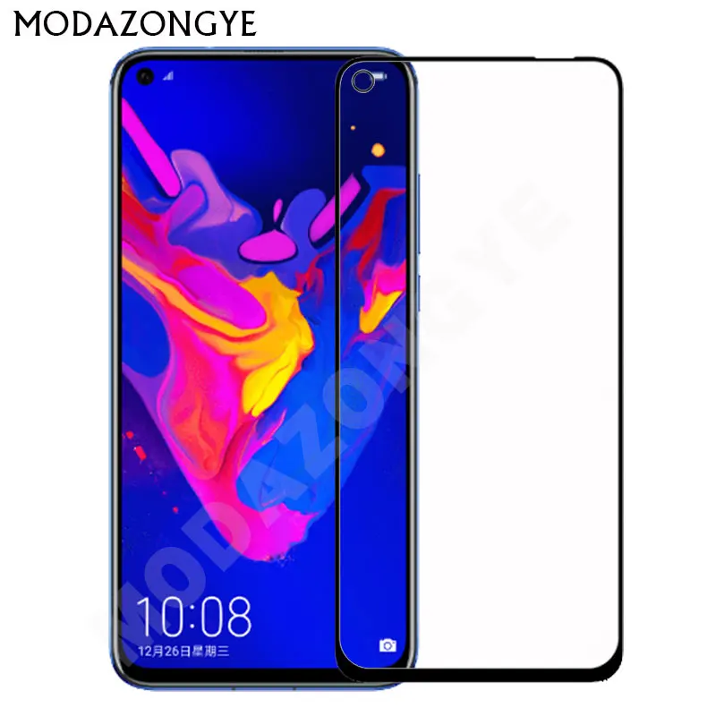 

For Huawei Honor View 20 Tempered Glass Screen Protector Huawei Honor View 20 PCT-L29 View20 V20 Full Cover Glass Film 6.4