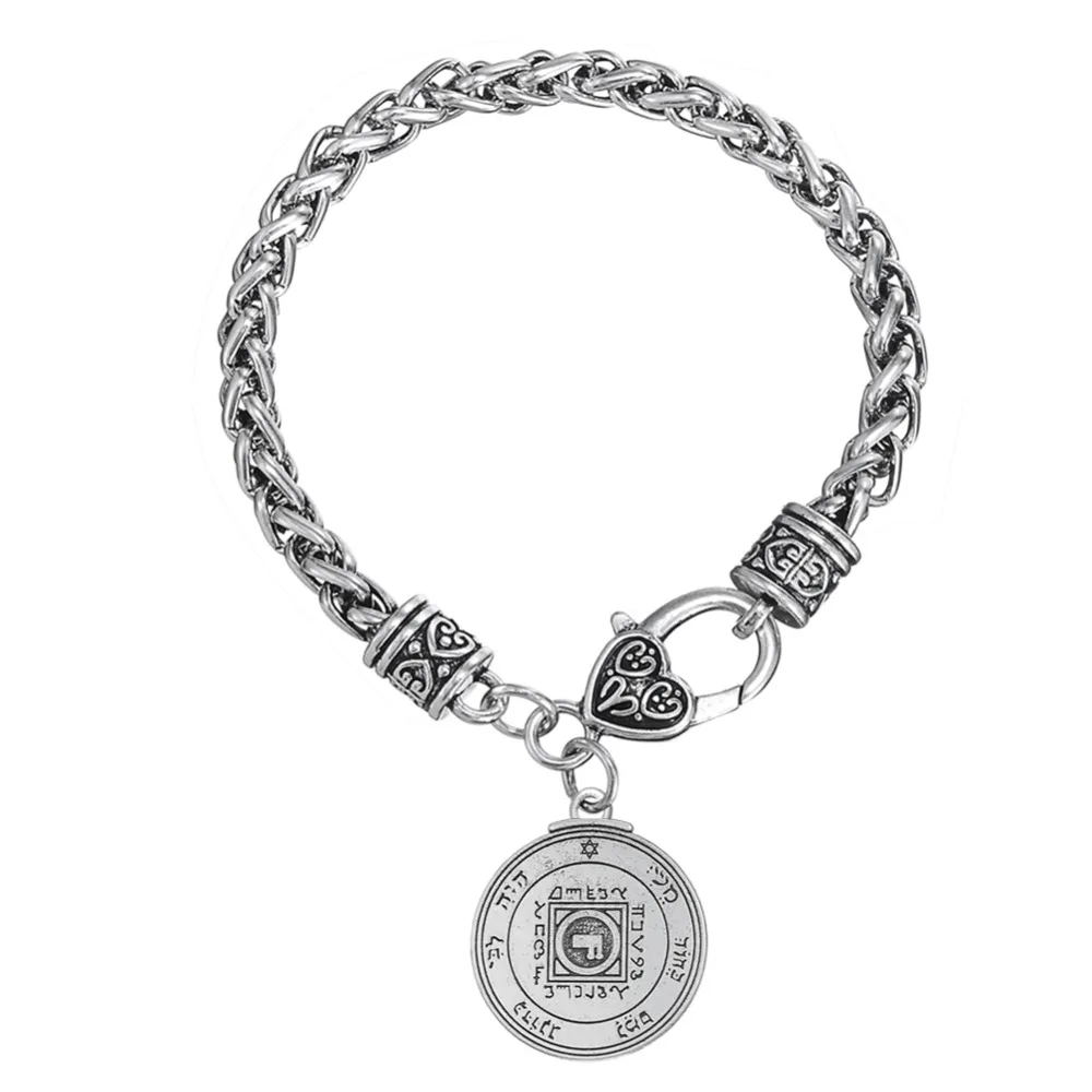 Dawapara Ultimate Love Talisman Venus Pentacle Key of Salomon Wiccan ювелирные изделия для мужчин Браслет