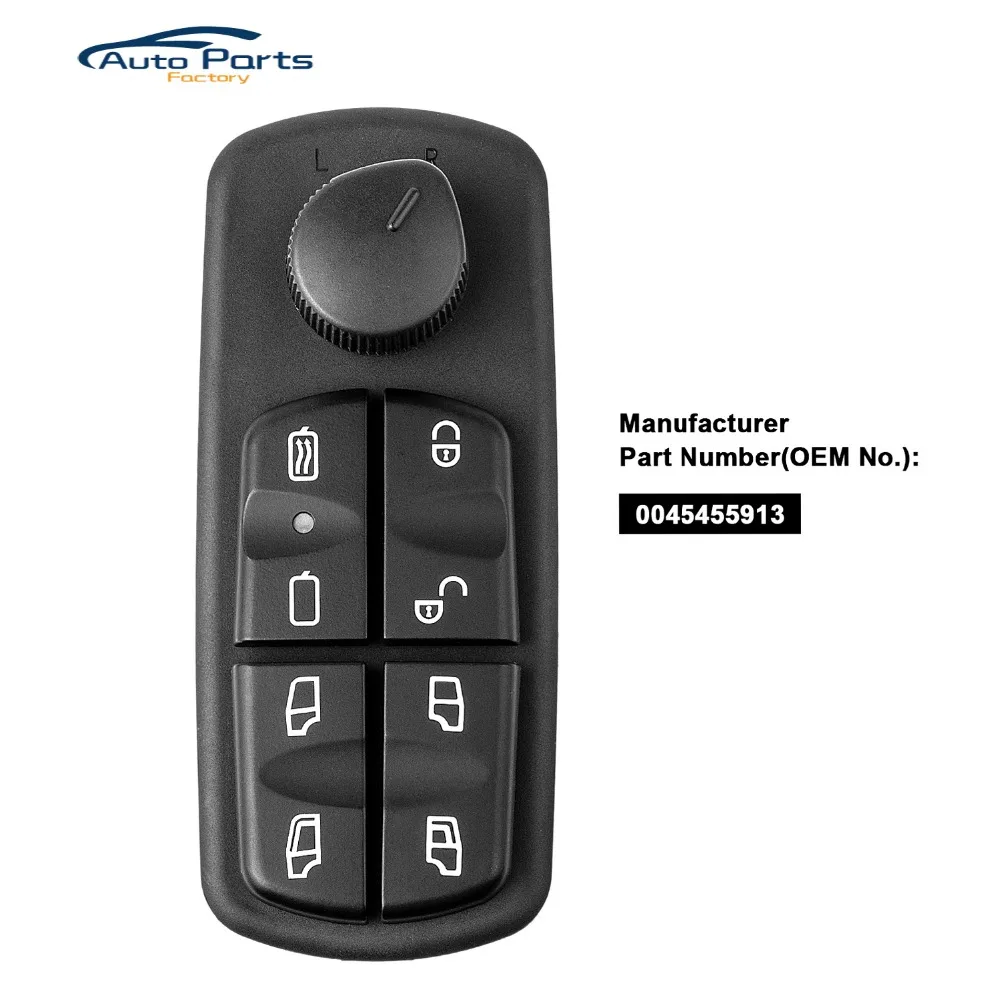 Новый главный переключатель стеклоподъемника для Mercedes-Benz Truck Car 0045455913 A0045455913 |