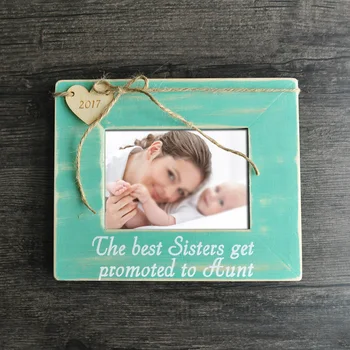 

Sisters Gift Photo Frame, The Best Sisters Get Promoted To Aunt Personalized Picture Frame, Aunt Picture Frame, New Aunt Gift