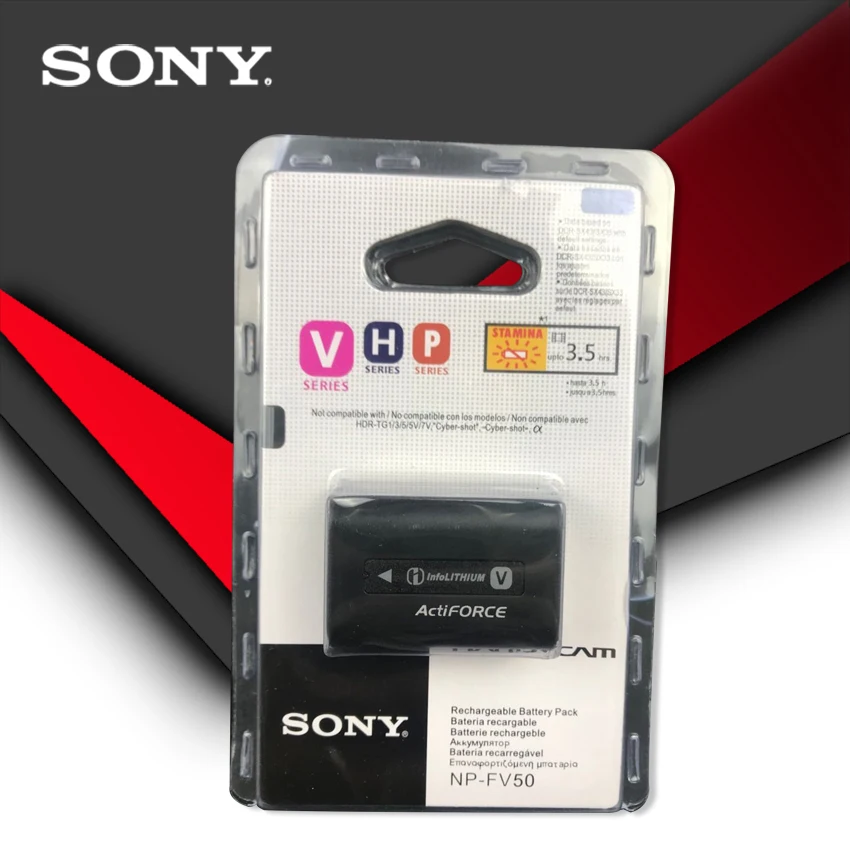 ersetzt NP-FV30 Akku für Sony HDR-CX220E NP-FV50 650mAh 