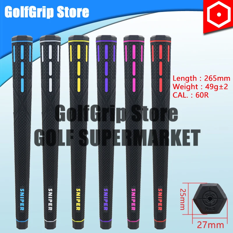 SNIPERGRIPS golfclub grip шестиугольная Нескользящая одежда