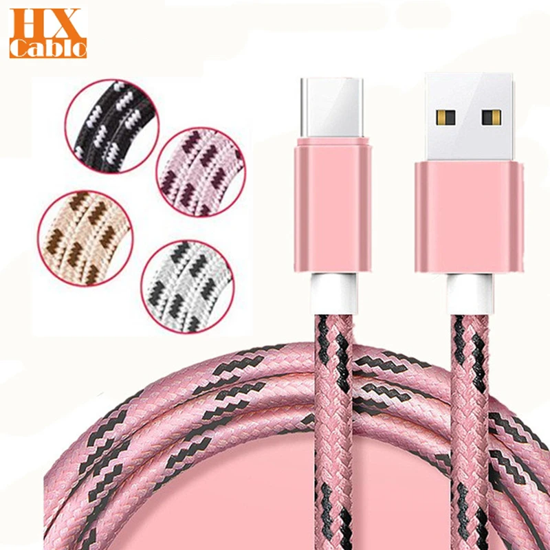 

0.2m/1m/2m/3m Long USB Type C Cable Fast Charger Charge for huawei honnor v20 10 9 8 Moto G6 Z Z2 Play Z3 Wileyfox Swift 2 Plus