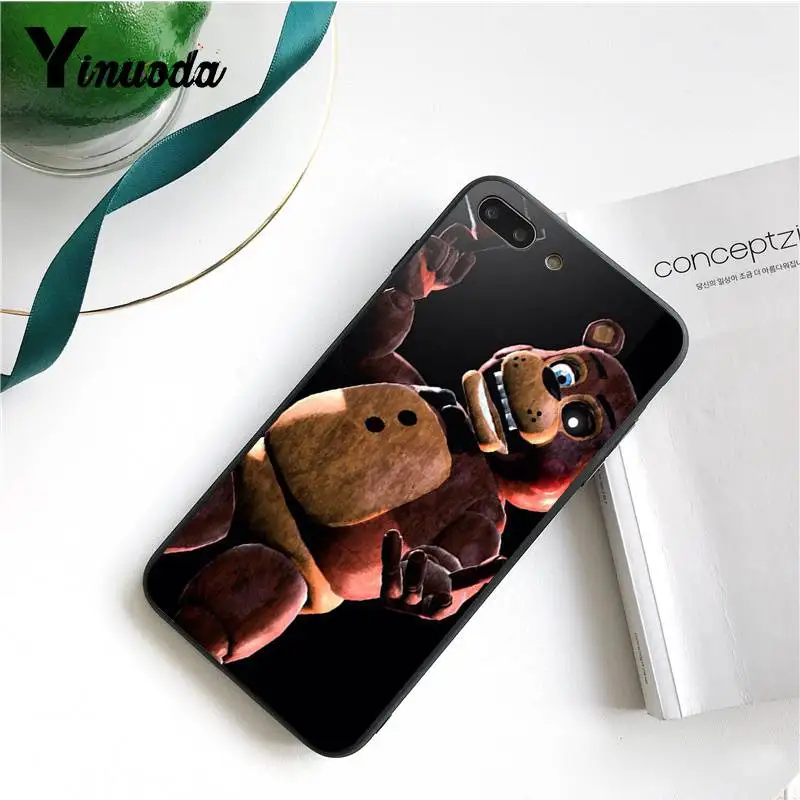Yinuoda для iphone 7 6 X Чехол five nights at freddy's пять ночей у Фредди с рисунком персонажей из