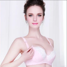 2 Colors Comfortable Cotton Pregnant Women Nursing Bra Under Wire Prevent Sagging Maternity Front Closure Bra