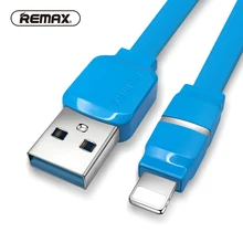 REMAX RC-029i светодиодный Micro USB кабель для передачи данных 2.1A Быстрая зарядка для iPhone Xs max XR X 8 7 6 8s 7s 6s plus 5S SE iPad air 2