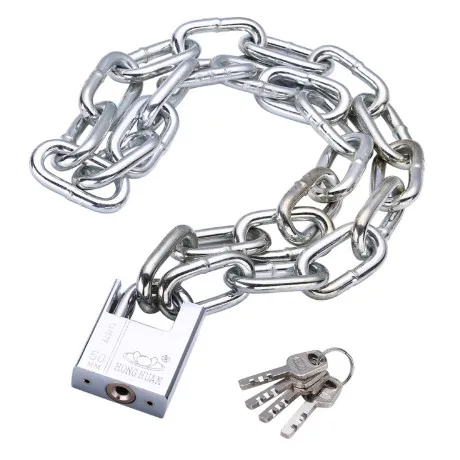 

Chain Lock Anti-Theft Chain Lock Anti Shearing Iron Chain Lock Door Tricycle Motorcycle Lock Battery Car Chain Padlock