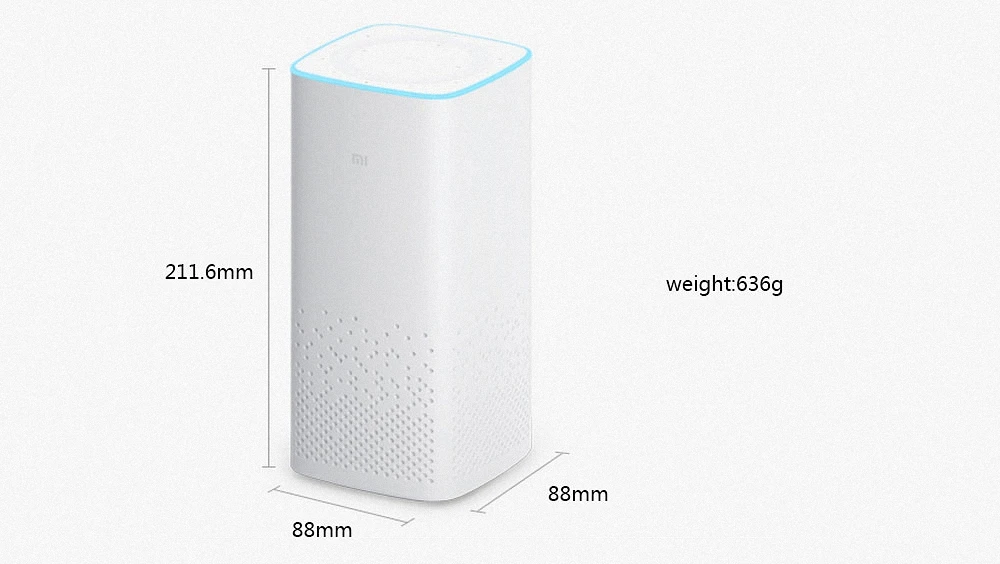Original Xiaomi AI Smart Speaker Portable BluetoothVoice Remote Control Speaker 2.25 inches With WiFi A2DP music Player (8)