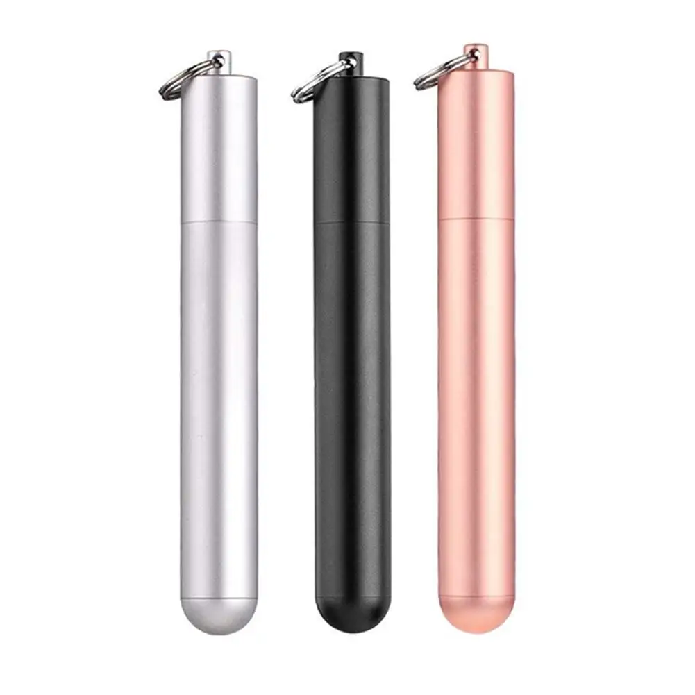 

1 Pcs Telescopic Stainless Steel Folding Straws Food Grade Portable Straw Durable And Reusable Material Kitchen And Bar Supplies