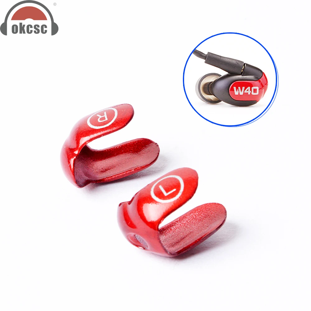 

OKCSC Metal Faceplates for Westone W30 W40 W50 W60 Dual Driver with Screw Tools Interchangeable Cover Earphone Protect Cover