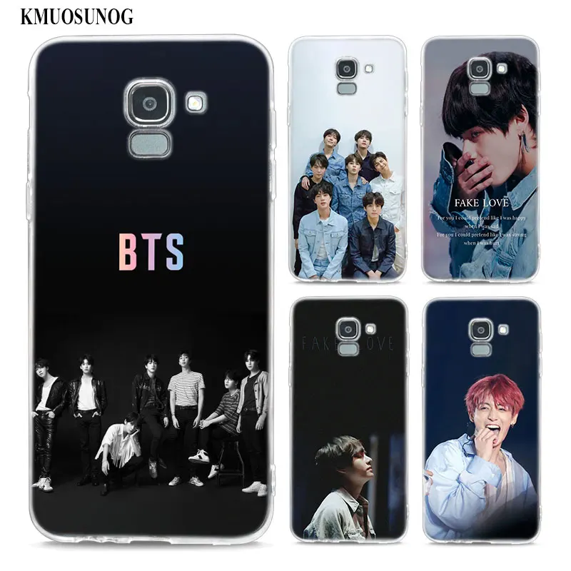 

Transparent Soft Silicone Phone Case BTS Yourself For Samsung Galaxy j8 j7 j6 j5 j4 j3 Plus 2018 2017 Prime