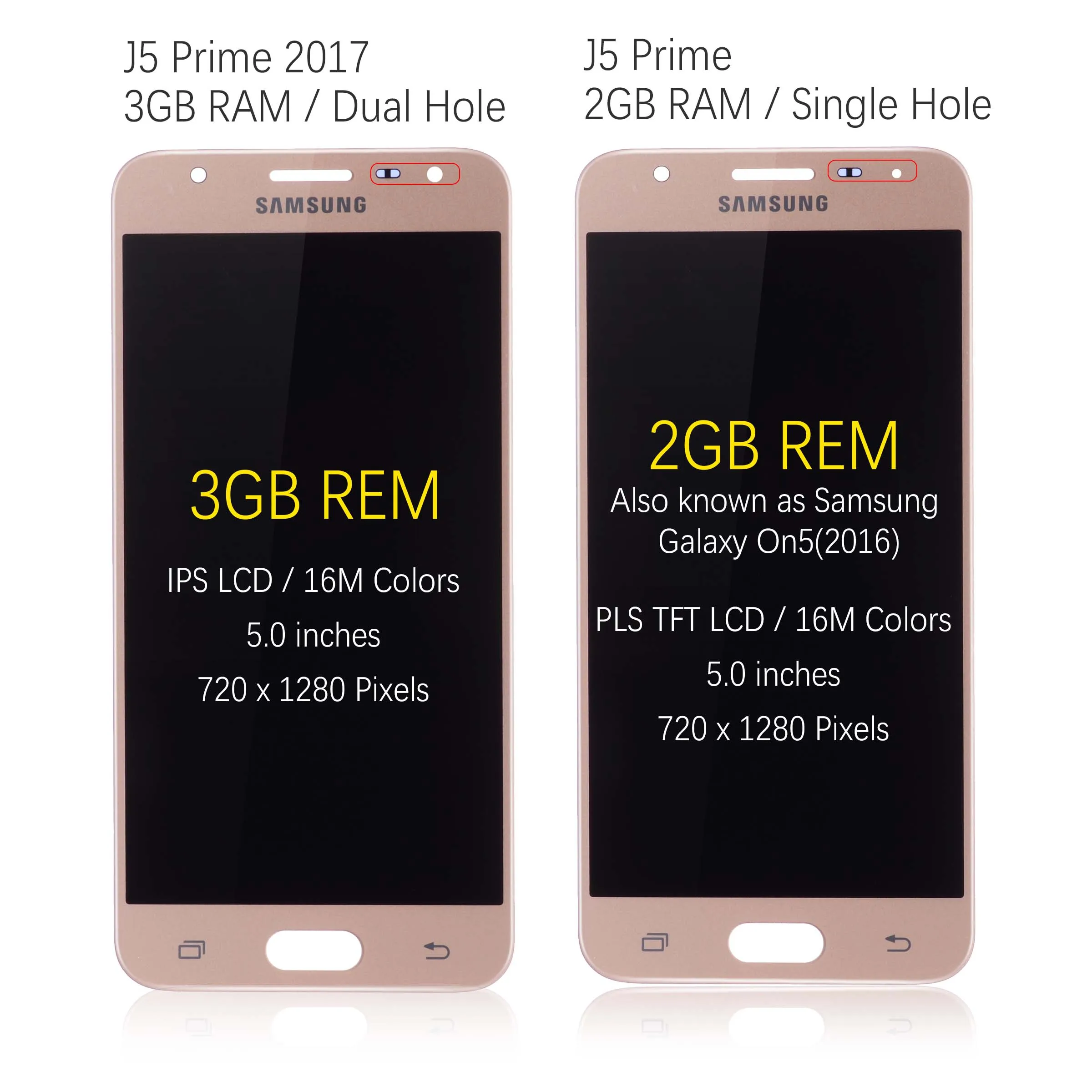 Pаспродажа Дисплей для SAMSUNG Galaxy J5 Prime LCD в сборе с тачскрином Оригинал On5 On7 G570 G570Y G570M G570F G6000