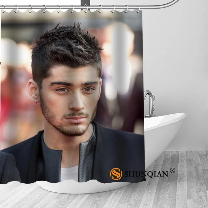 New Zayn Malik Shower Curtain Bathroom Decorations For Home Waterproof