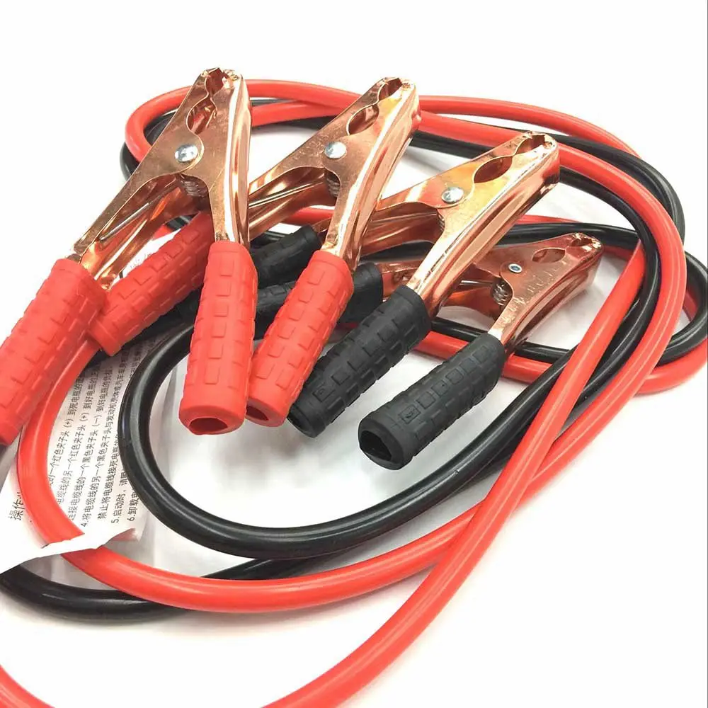 

500AMP Emergency Power Charging Jump Start Leads Car Van Battery Booster Copper Wire Cable