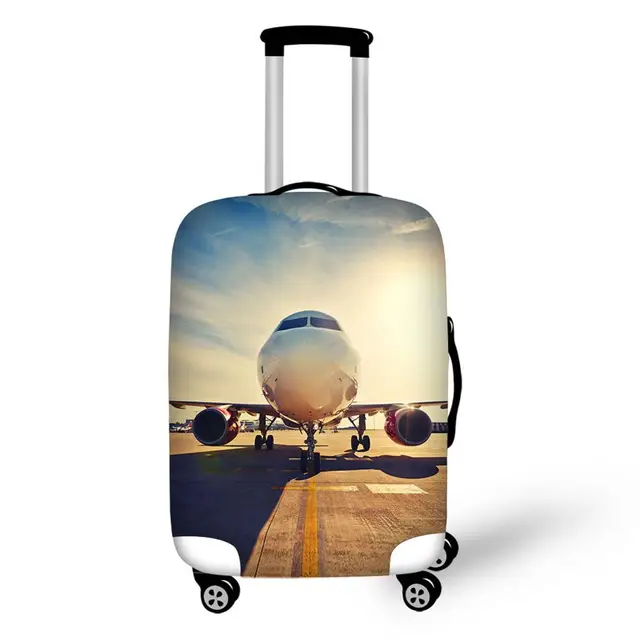 Travel Accessories Luggage Cover Airplane Design Cover For A Suitcase