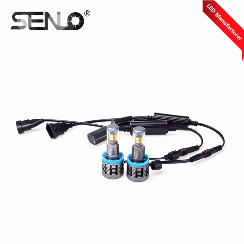 

2sets 12V 80W Long Lifespan Car E92 Angel Eyes Light For BMW E39 E60 E90 E92 E92LCI LED Angel Eye High Brightness 1800 lm 6000k