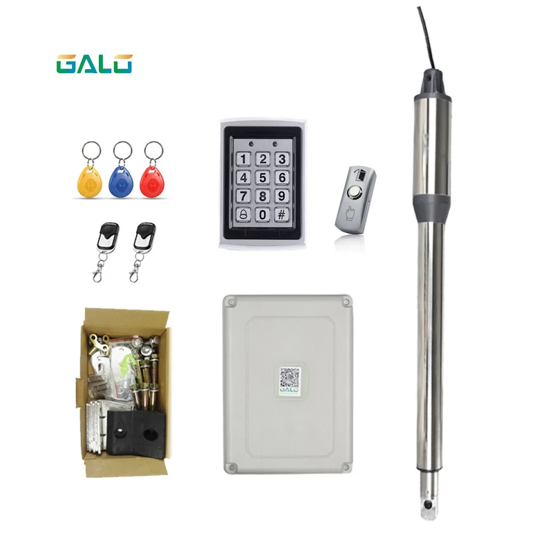 GALO single leaf 24VDC automatic swing gate door opener motors linear actuator GALO single leaf 24VDC automatic swing gate door opener motors linear actuator